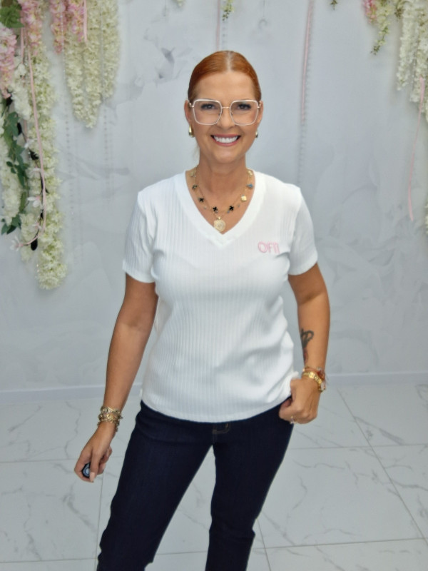 BLUZKA PRĄŻEK NASZYWKA