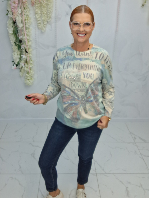 SWETER MOTYL