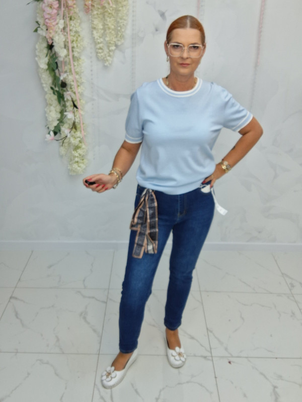 SPODNIE MOM FIT