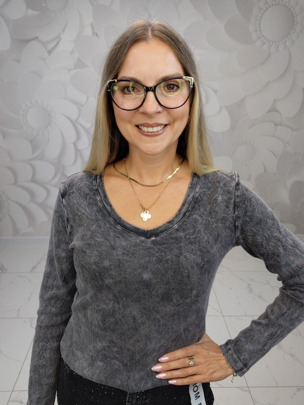 BLUZKA DEKATYZOWANA