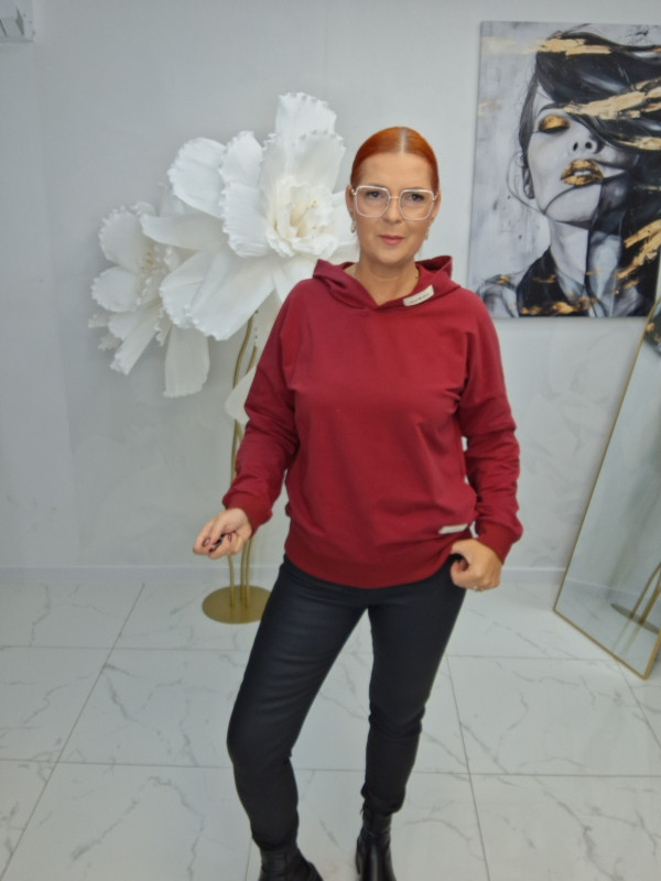 BLUZA Z KAPTUREM