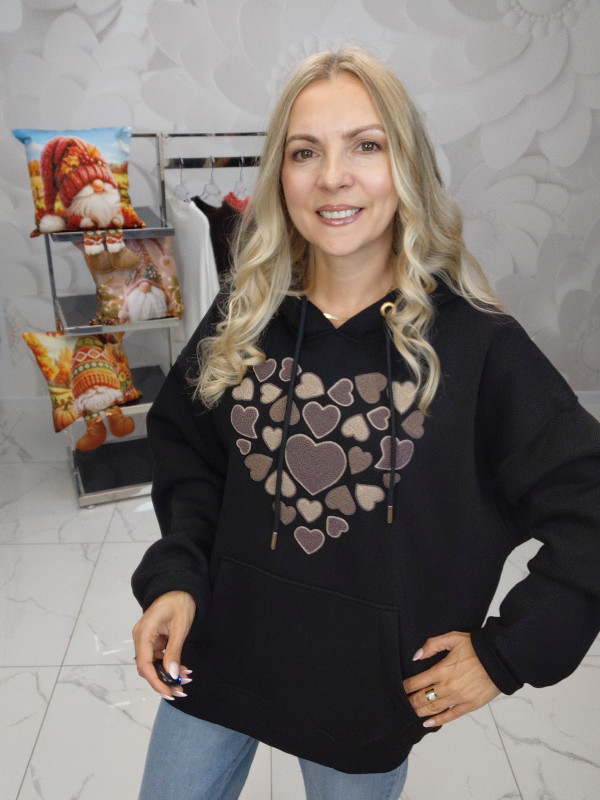 BLUZA KAPTUR SERDUSZKA