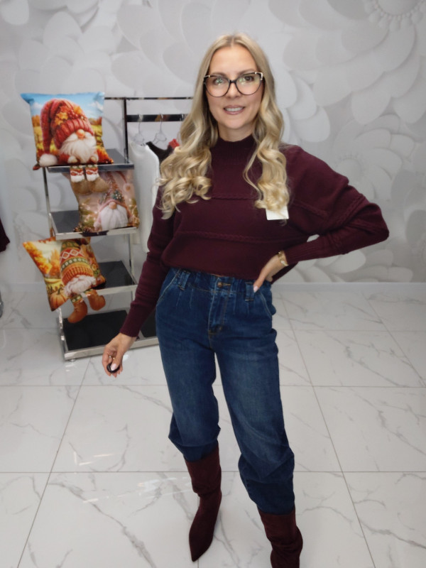 SWETER PASKI WARKOCZE